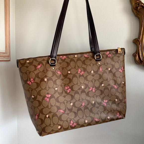 Coach Butterfly Tote Bag - Picture 9 of 16